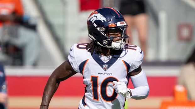Denver Broncos wide receiver Jerry Jeudy.